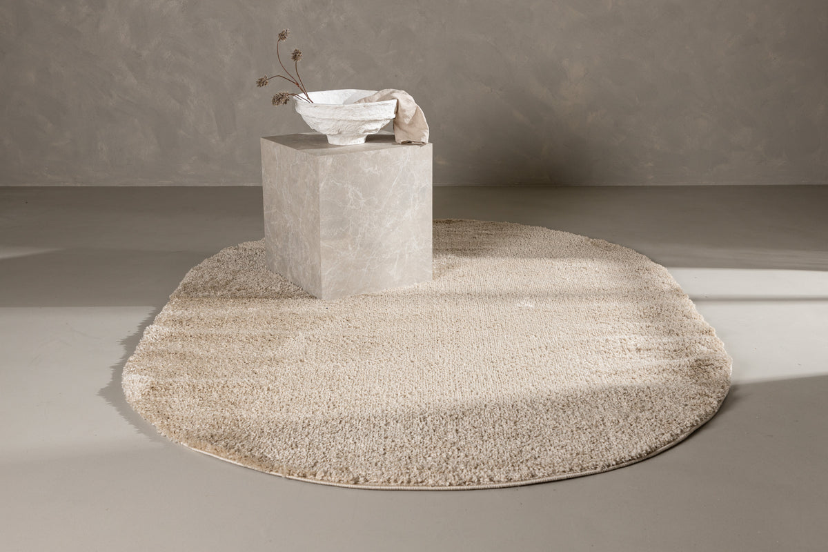 Walter Oval Carpet 340 x 240 Beige
