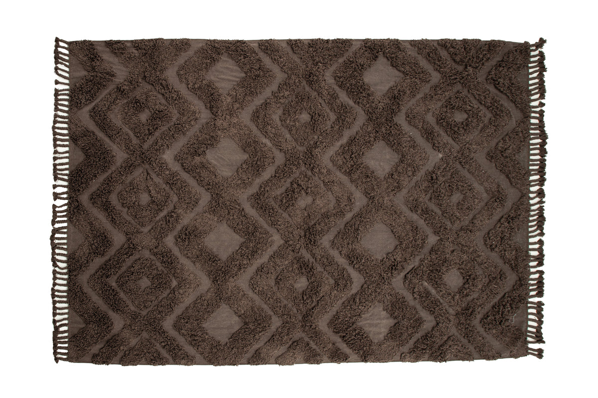 Hilma Rectangular Carpet 200 x 300 Brown