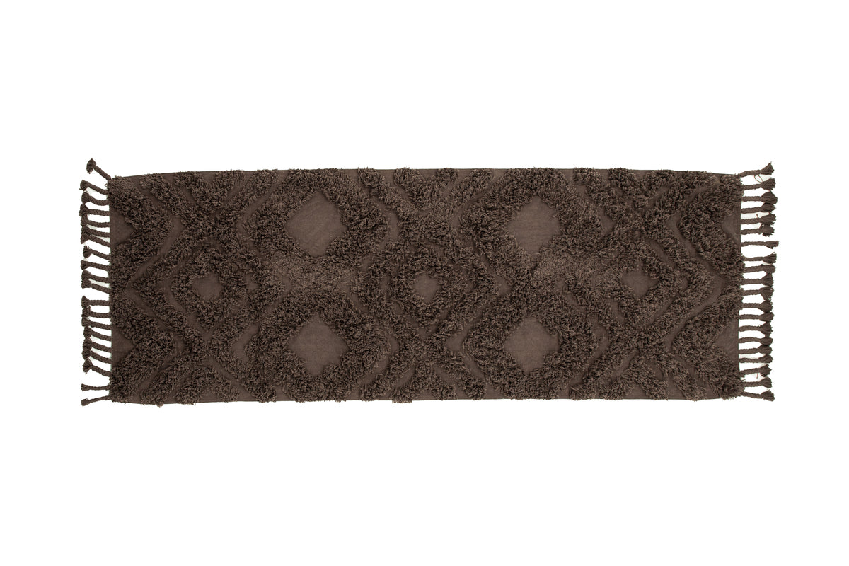 Hilma Rectangular Carpet 70 x 200 Brown