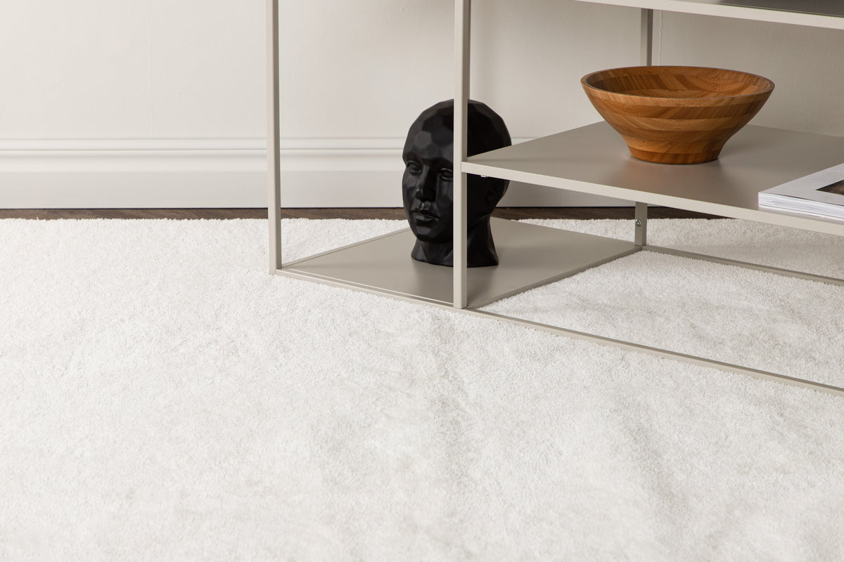 Undra Rectangular Carpet 300 x 200 White