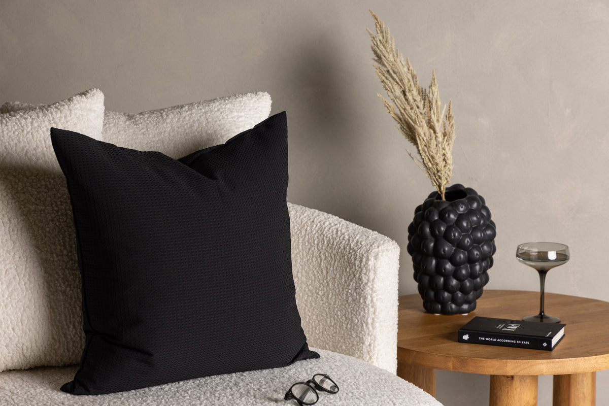 Celine Cushion Cover 50 x 50 Black