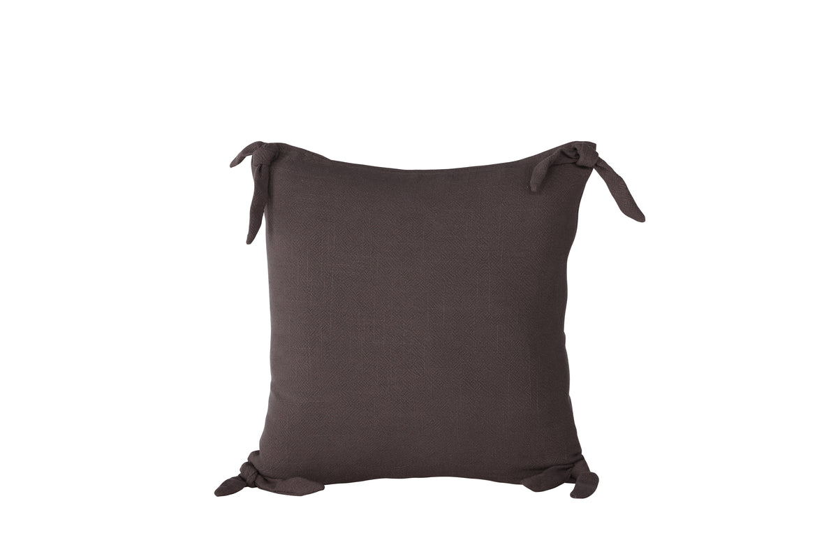 Nora Cushion Cover 40 x 40 Dark Grey