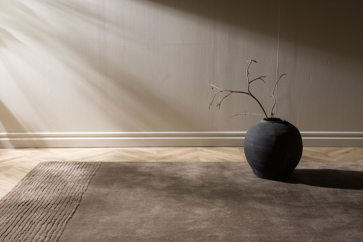 Matteo Rectangular Carpet 350 x 250 Brown