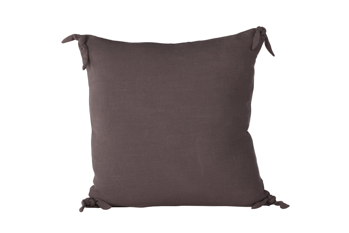 Nora Cushion Cover 60 x 60 Dark Grey