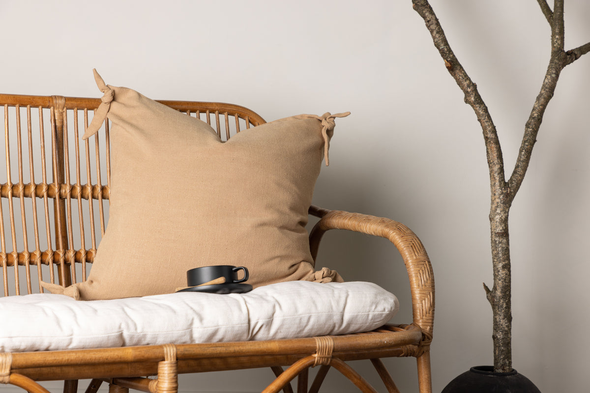 Nora Cushion Cover 60 x 60 Brown