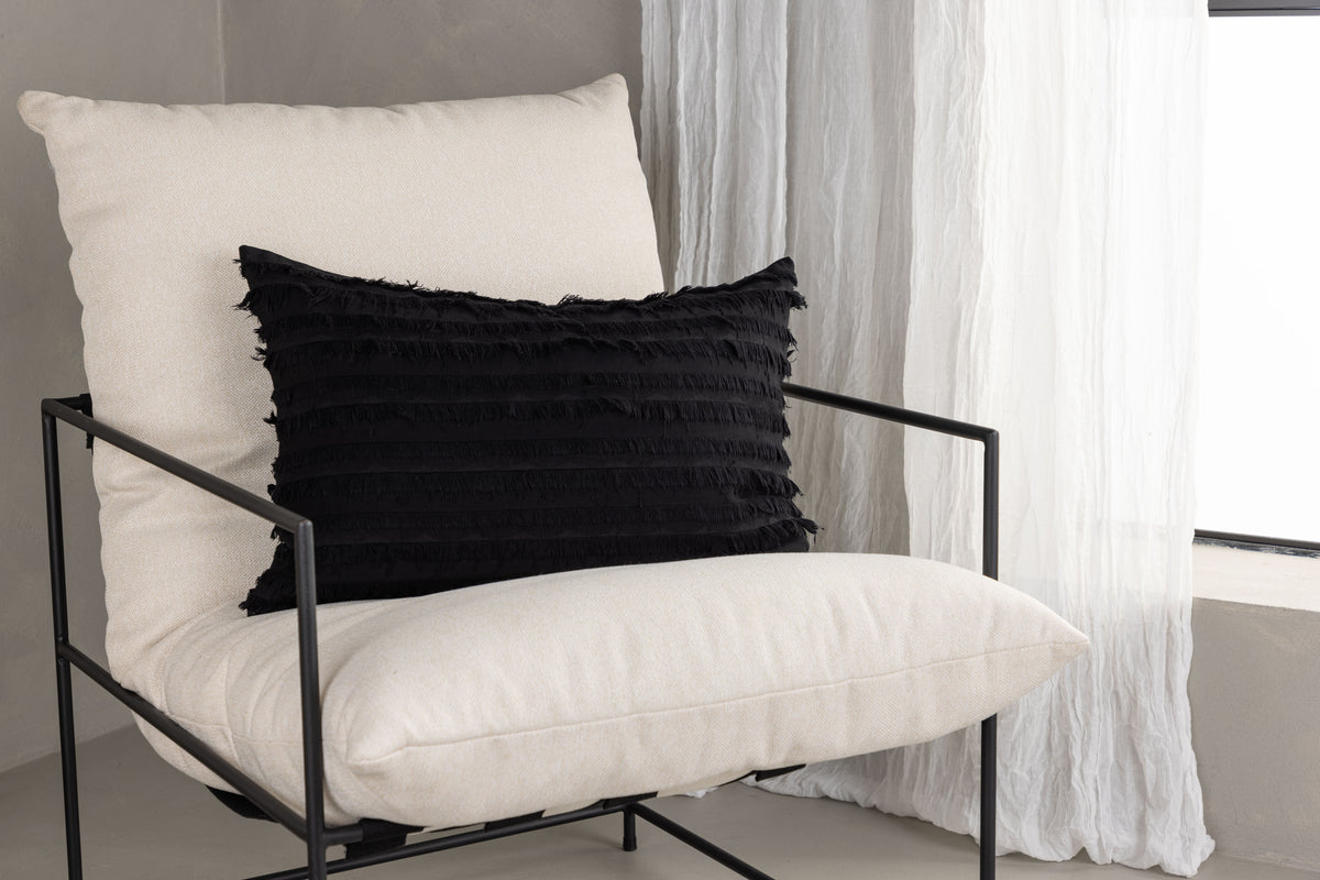 Edith Cushion Cover 40 x 60 Black