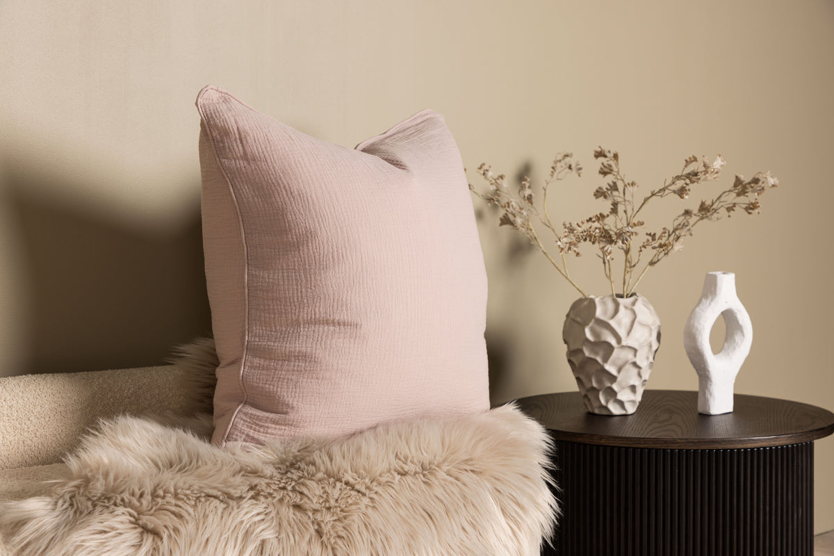 Tyra Cushion Cover 60 x 60 Light Pink
