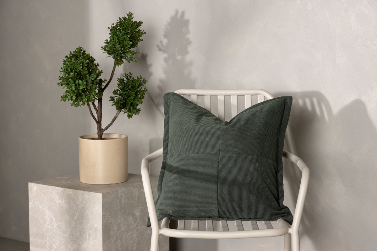 Lykke Cushion Cover 50 x 50 Dark Green