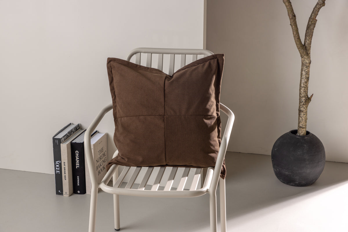 Lykke Cushion Cover 50 x 50 Brown