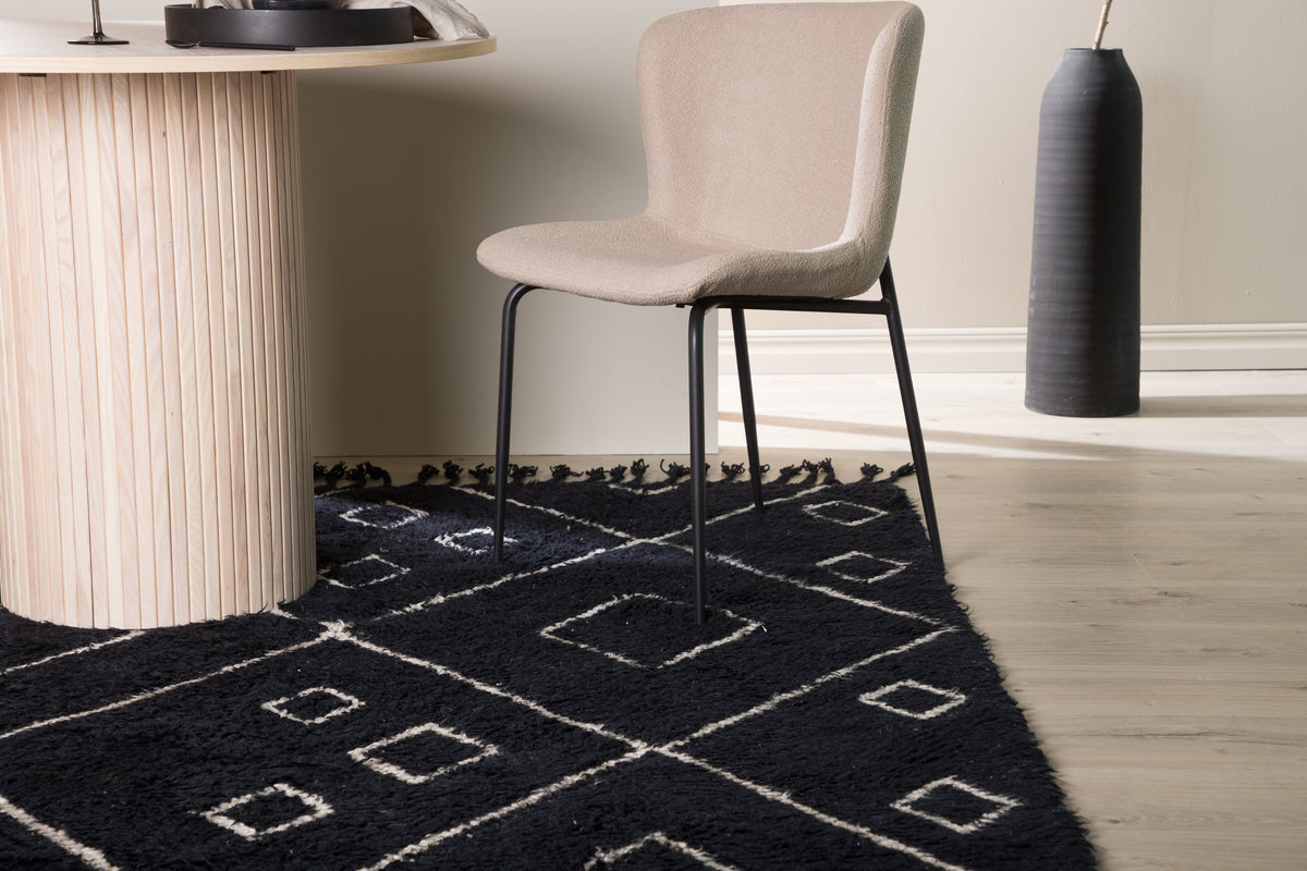 David Rectangular Carpet 300 x 200 Black