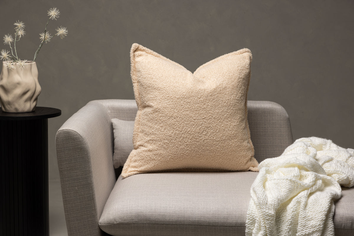 Tuva Cushion Cover 60 x 60 White