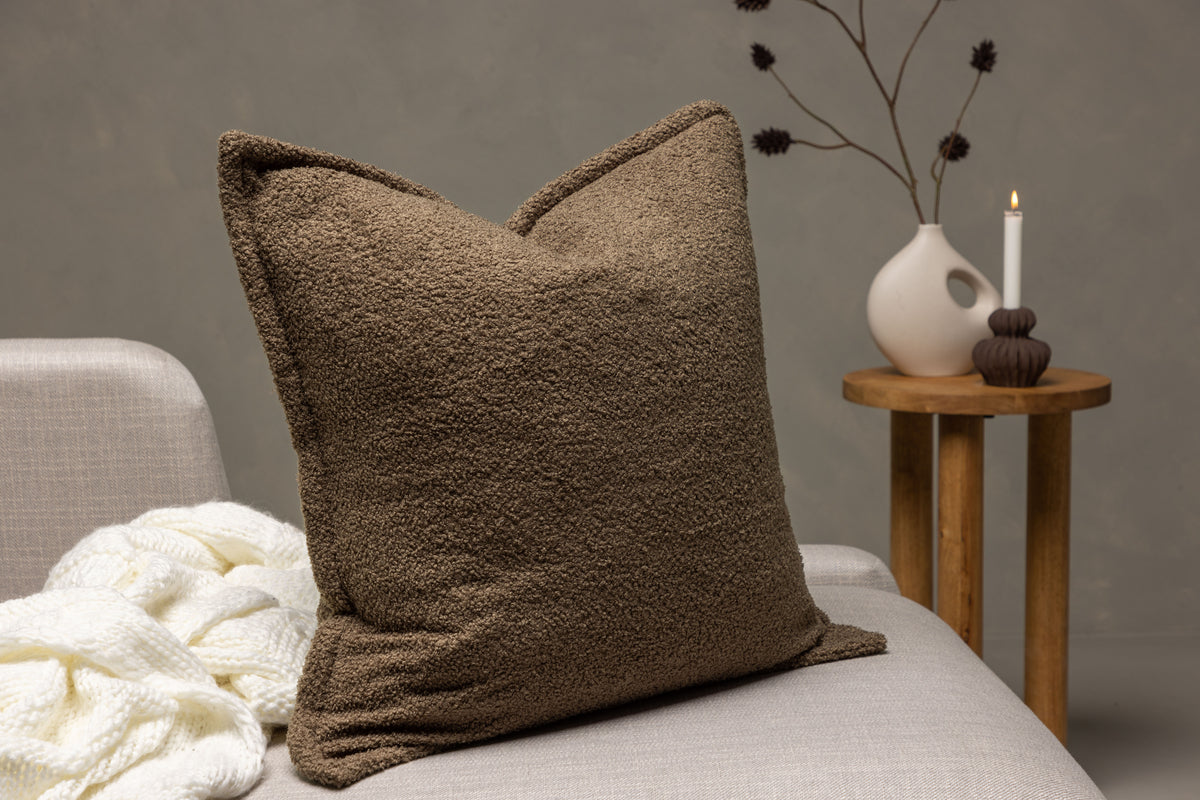 Tuva Cushion Cover 60 x 60 Brown