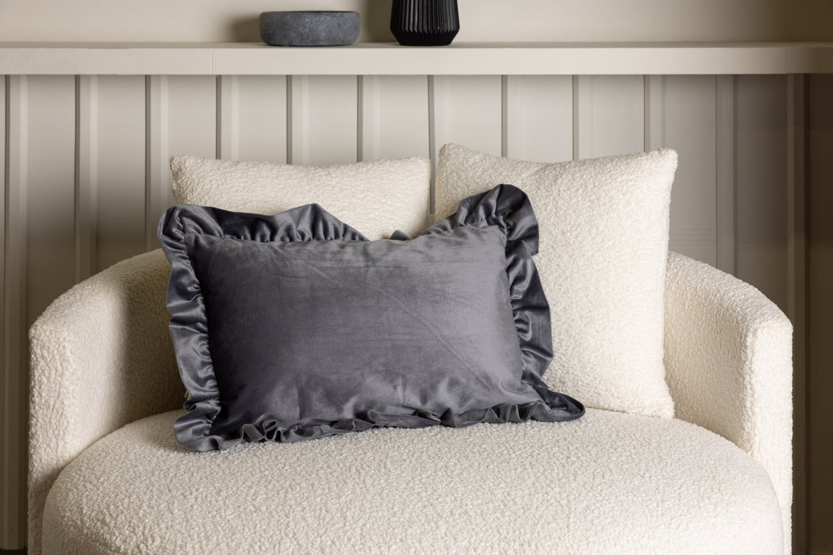Hailey Cushion Cover 40 x 60 Grey