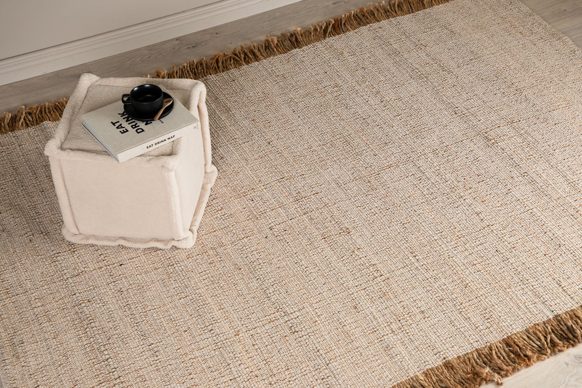 Emilio Rectangular Carpet 230 x 160 Offwhite