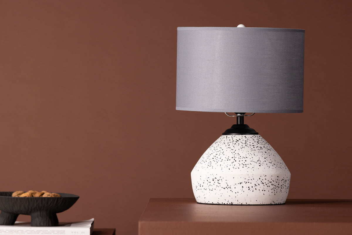 Sisteron Table Lamp White