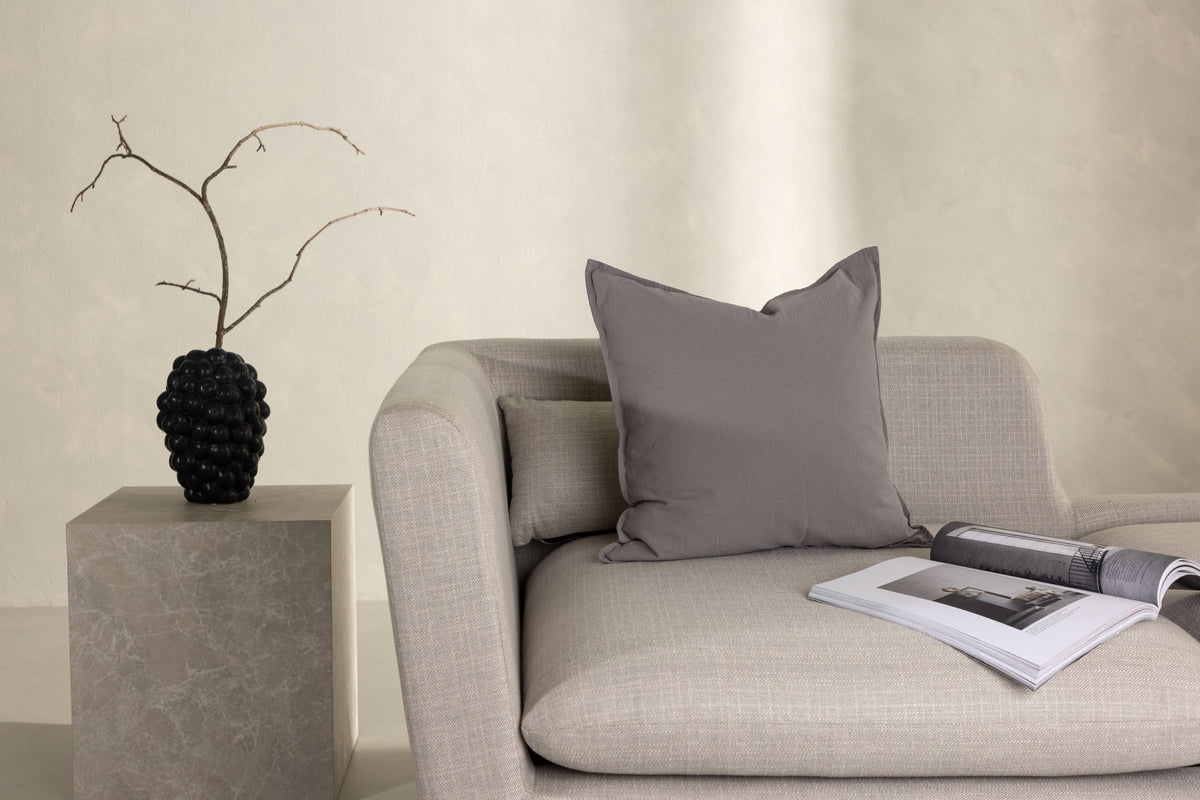 Ronja Cushion Cover 45 x 45 Grey