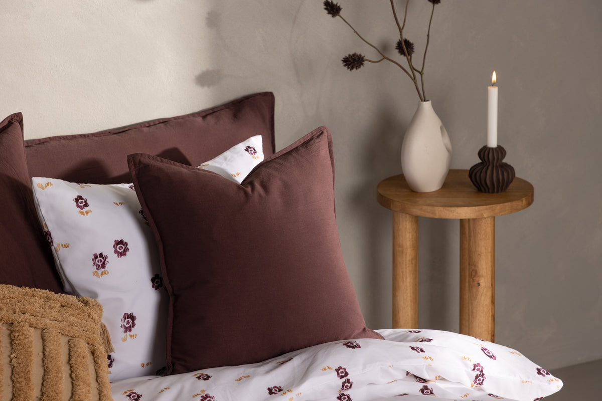 Ronja Cushion Cover 45 x 45 Brown