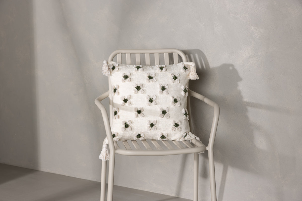 Millie Cushion Cover 45 x 45 White
