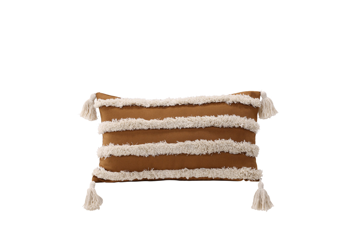 Elina Cushion Cover 30 x 50 Brown