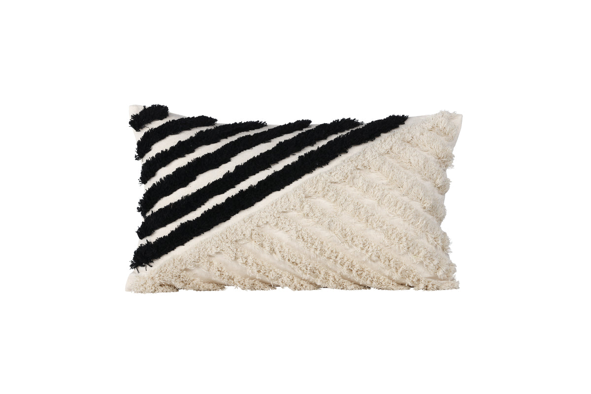 Zara Cushion Cover 50 x 30 White