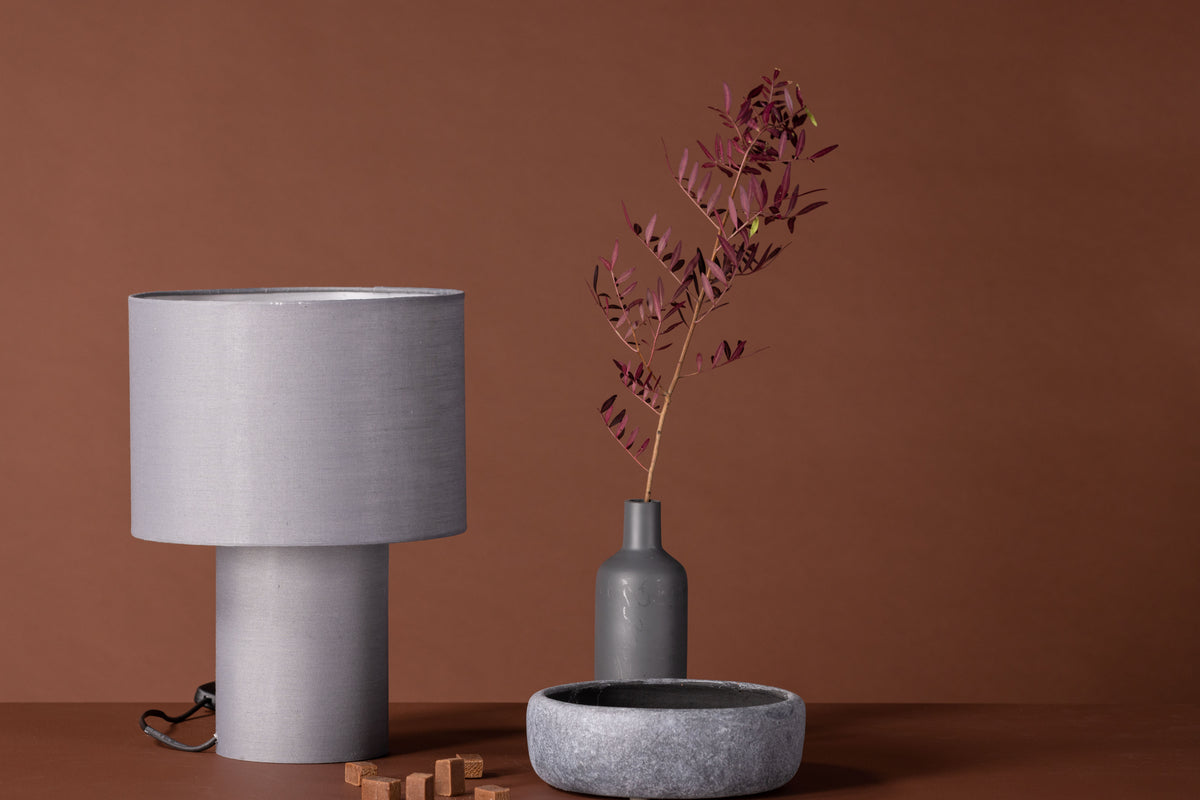 Etenio Table Lamp Dark Grey