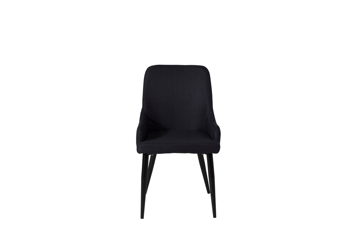 Plaza Dining Chair 2-pack Black