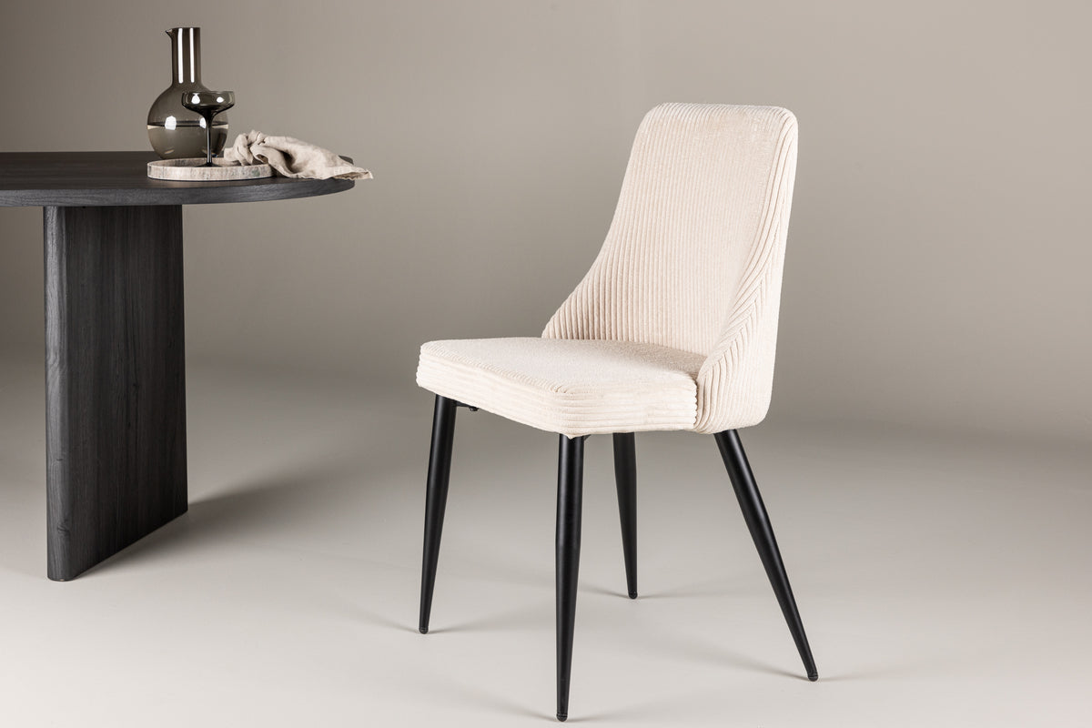 Leone Dining Chair 2-pack Beige