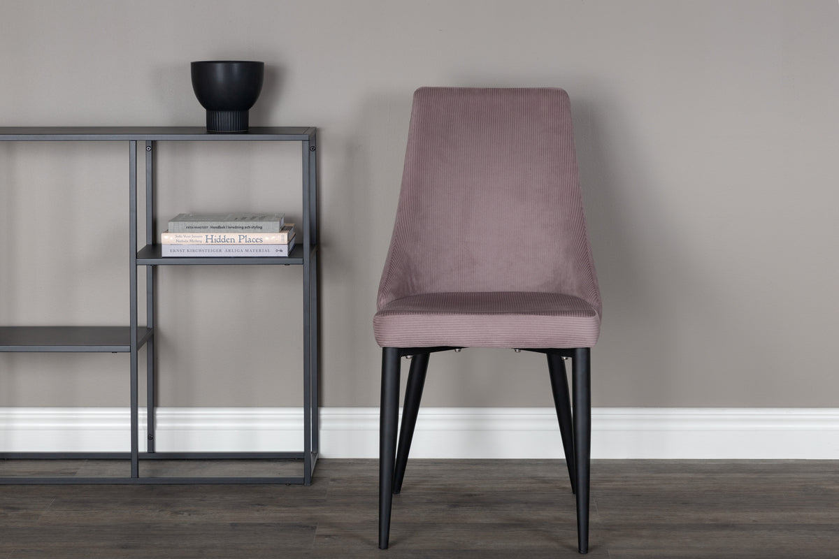 Leone Dining Chair 2-pack Dusty Pink