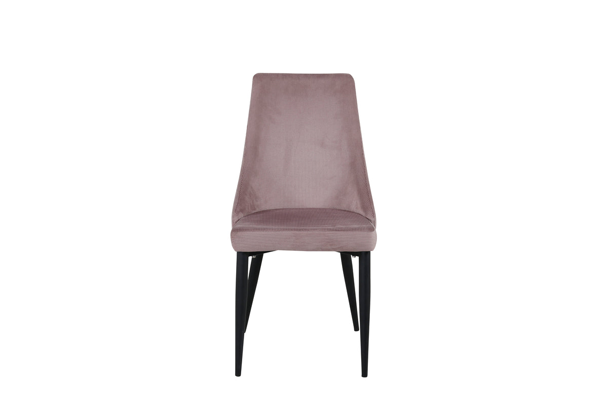 Leone Dining Chair 2-pack Dusty Pink