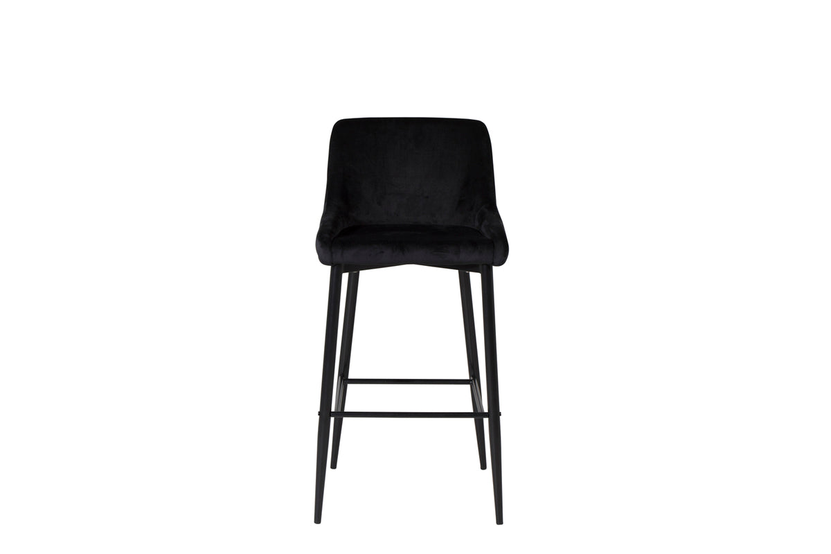 Plaza Bar Chair 2-pack Black
