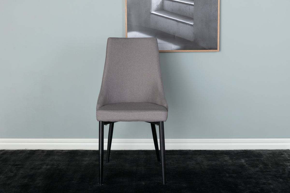 Leone Dining Chair 2-pack Grey