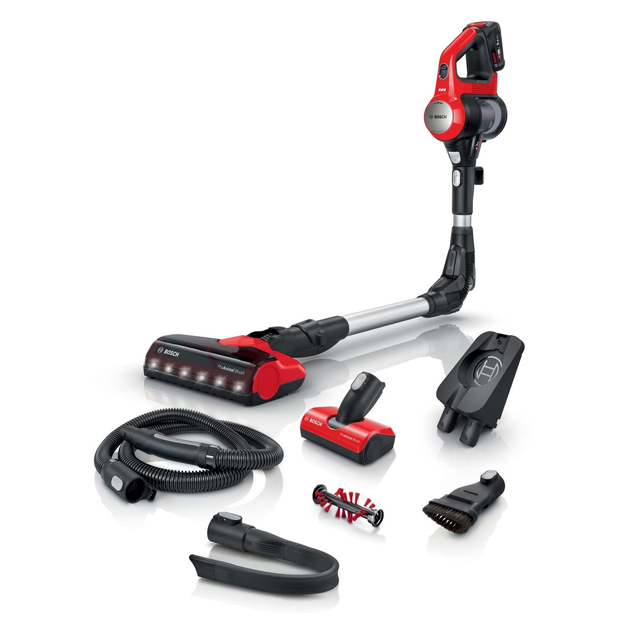 Langaton pölynimuri, Unlimited 7 ProAnimal, punainen