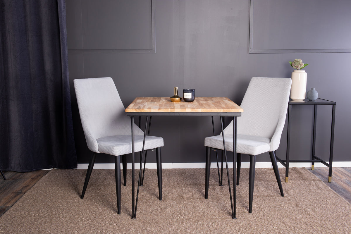 Bali Rectangular Dining Table 80 x 80 Nature