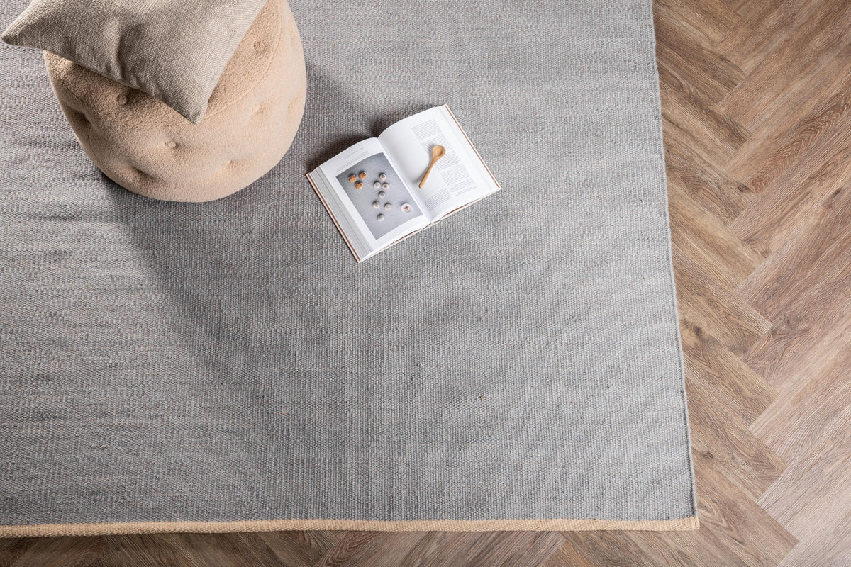 Jaipur Rectangular Carpet 300 x 200 Light Grey