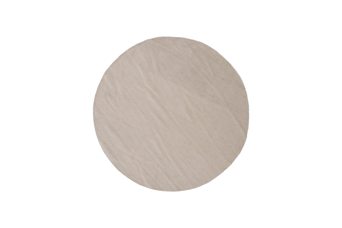 Jaipur Round Carpet ⌀200 Beige