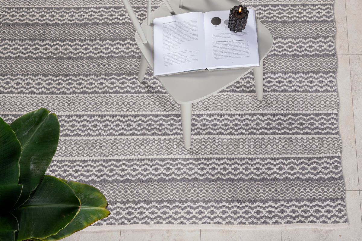 Sishu Rectangular Carpet 300 x 200 Light Grey