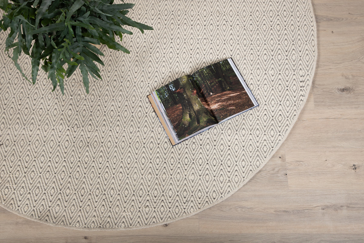Julana Round Carpet ⌀200 Beige