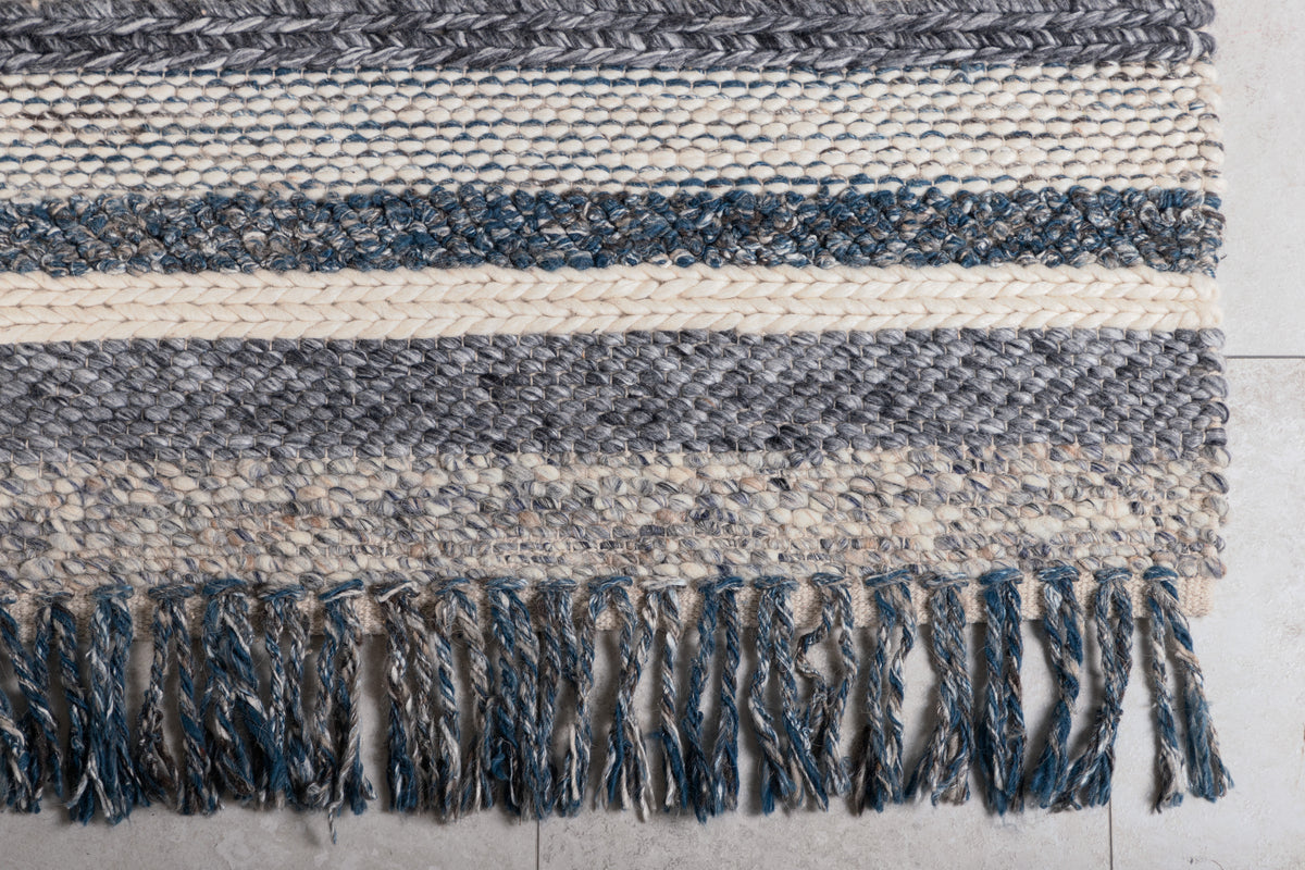 Agra Rectangular Carpet 240 x 170 Blue