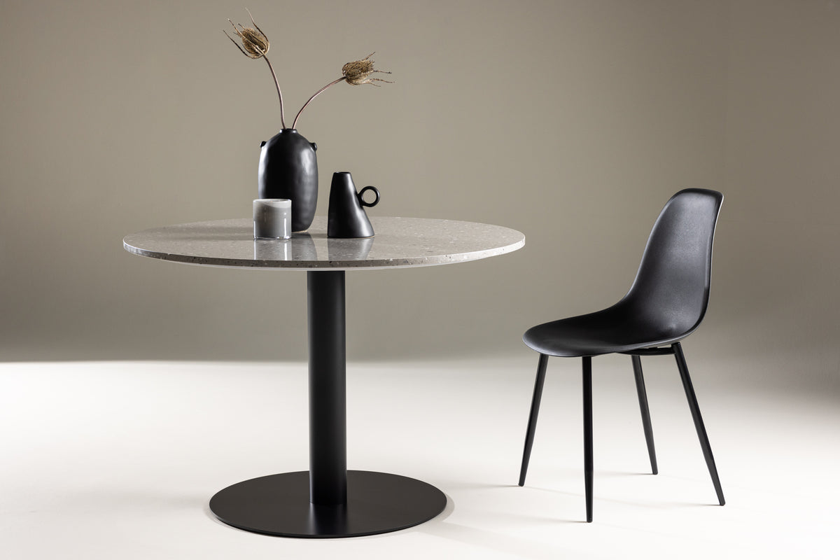 Razzia Round Dining Table ⌀106 Grey