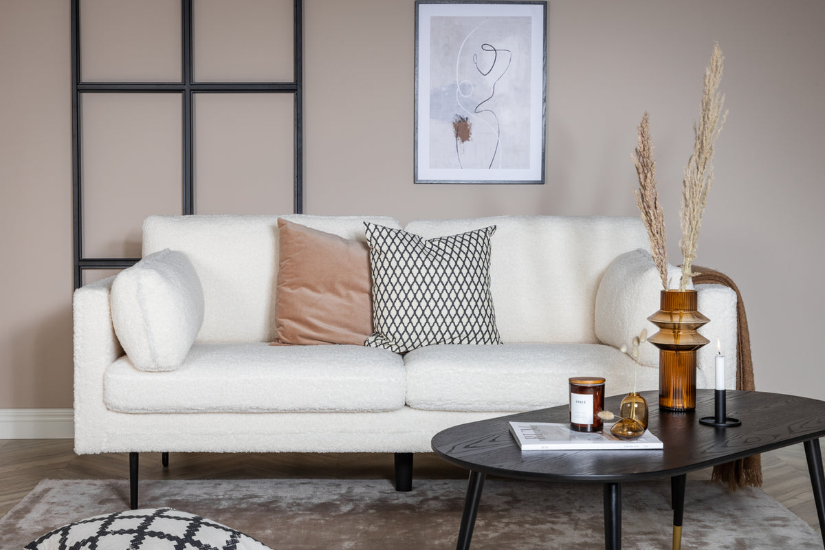 Boom 3-Seat Sofa White