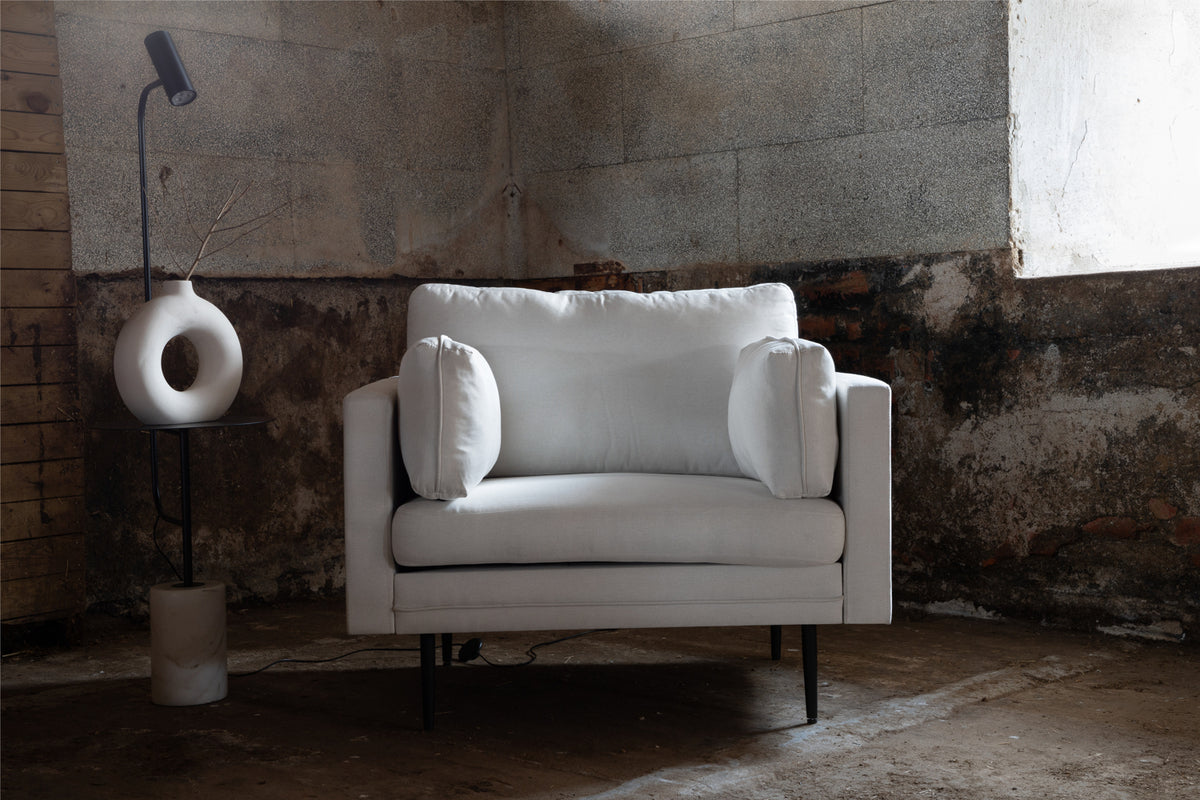 Boom Armchair White