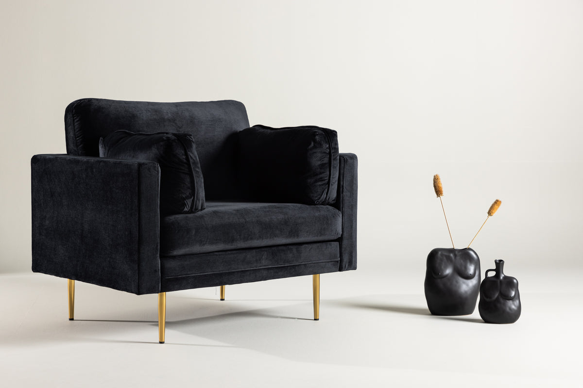 Boom Armchair Black