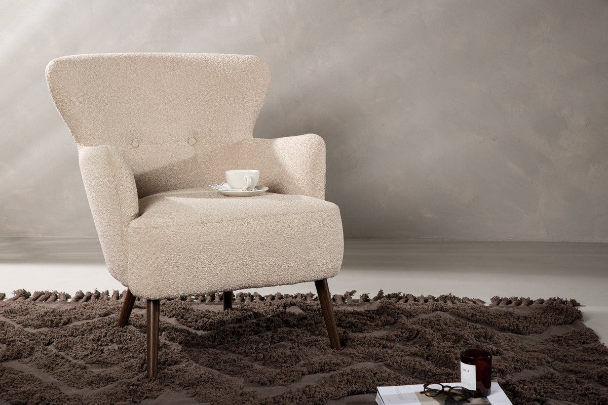 Lincoln Lounge Chair Beige