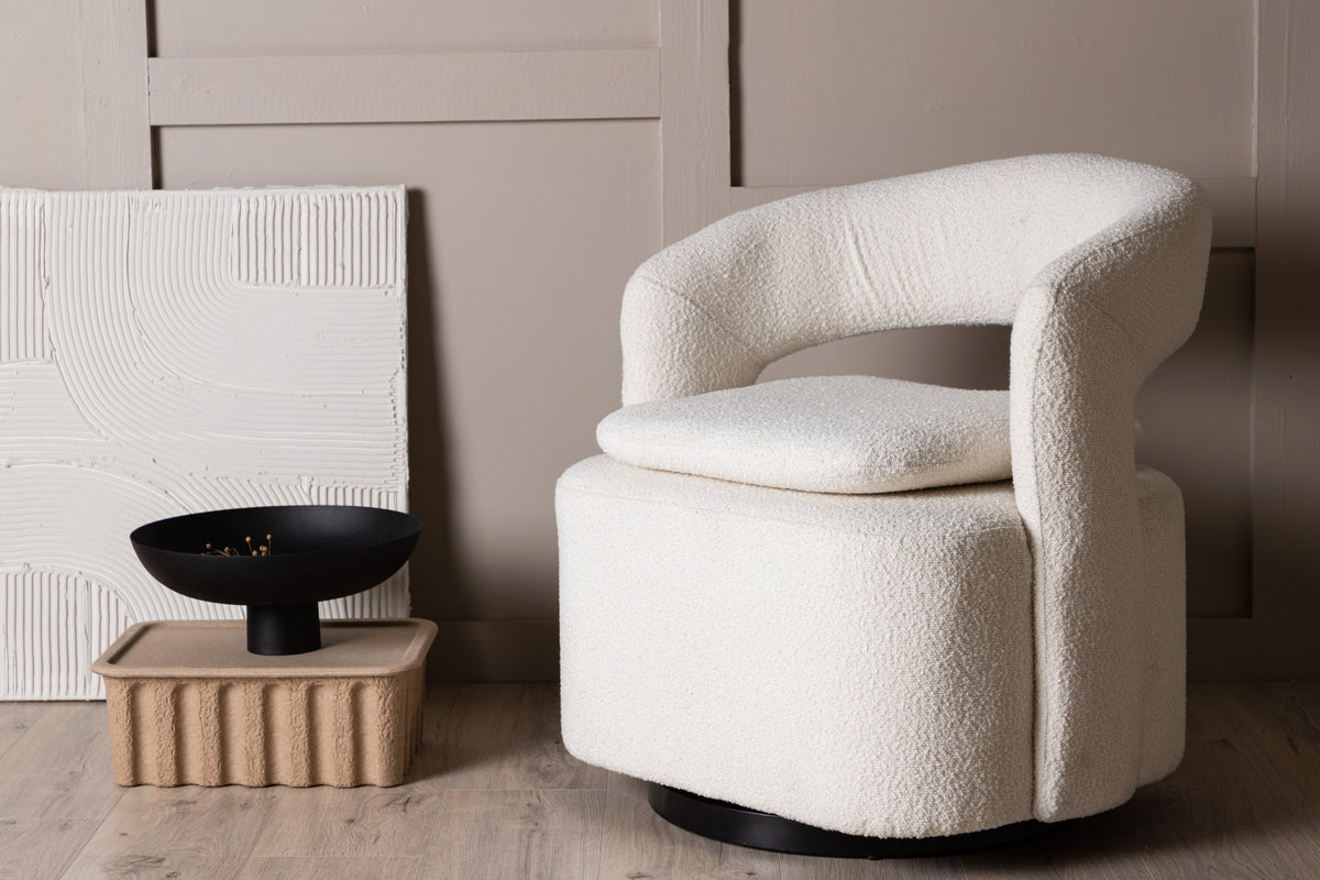 Laurel Armchair White