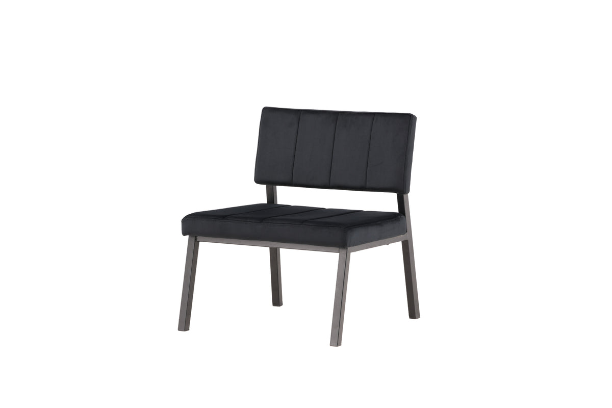 Monett Lounge Chair Black
