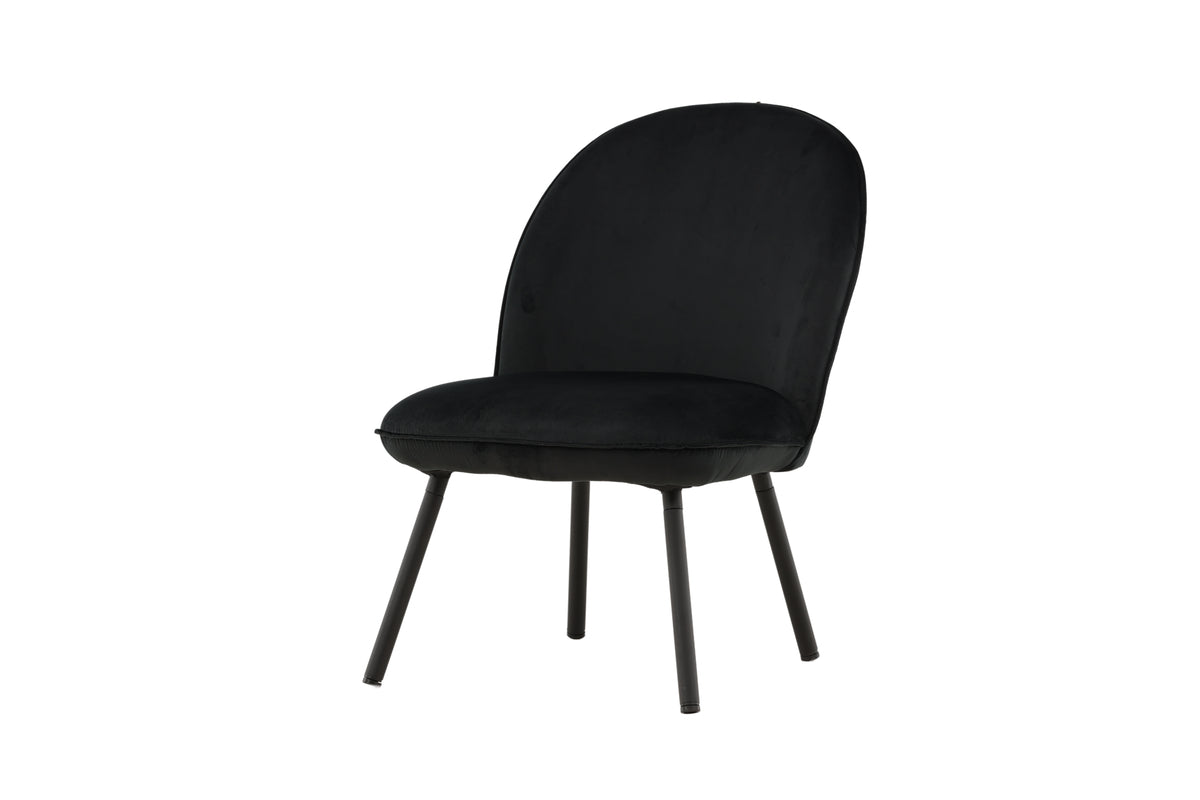 Polar Lounge Chair Black