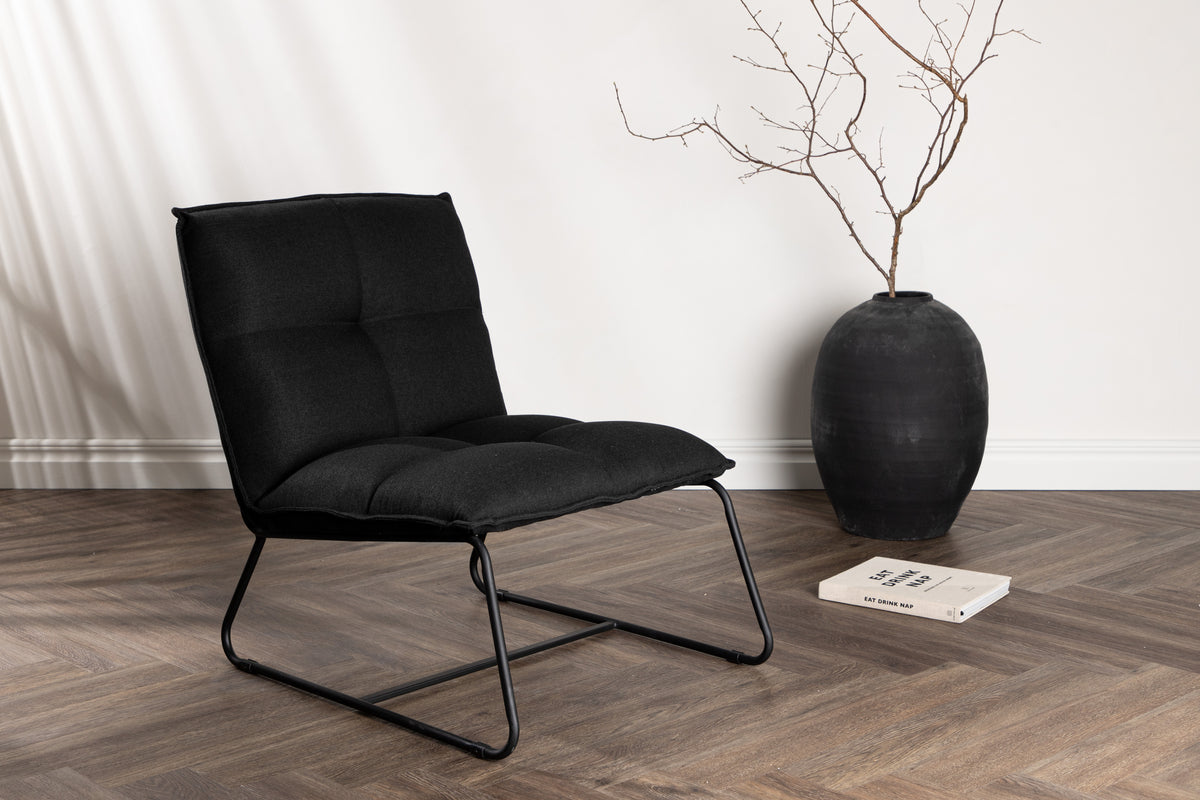 Madison Lounge Chair Black