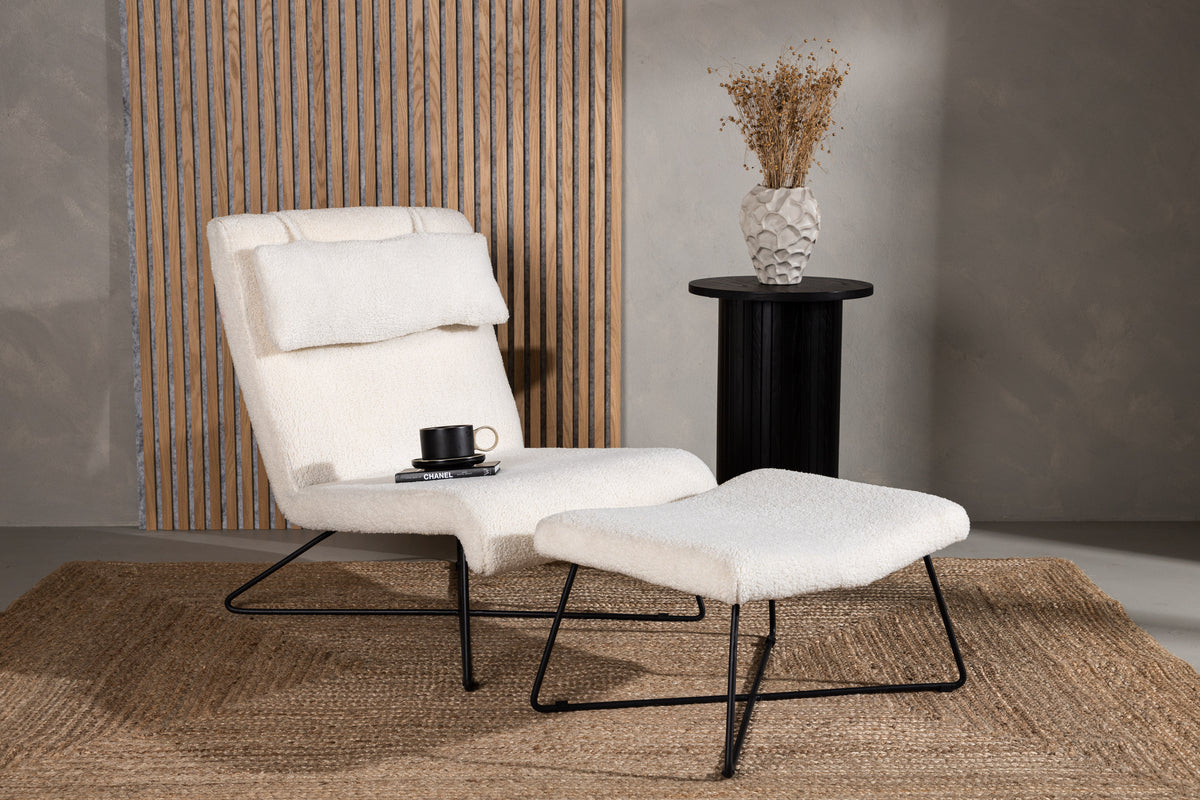 Laconia Lounge Chair White