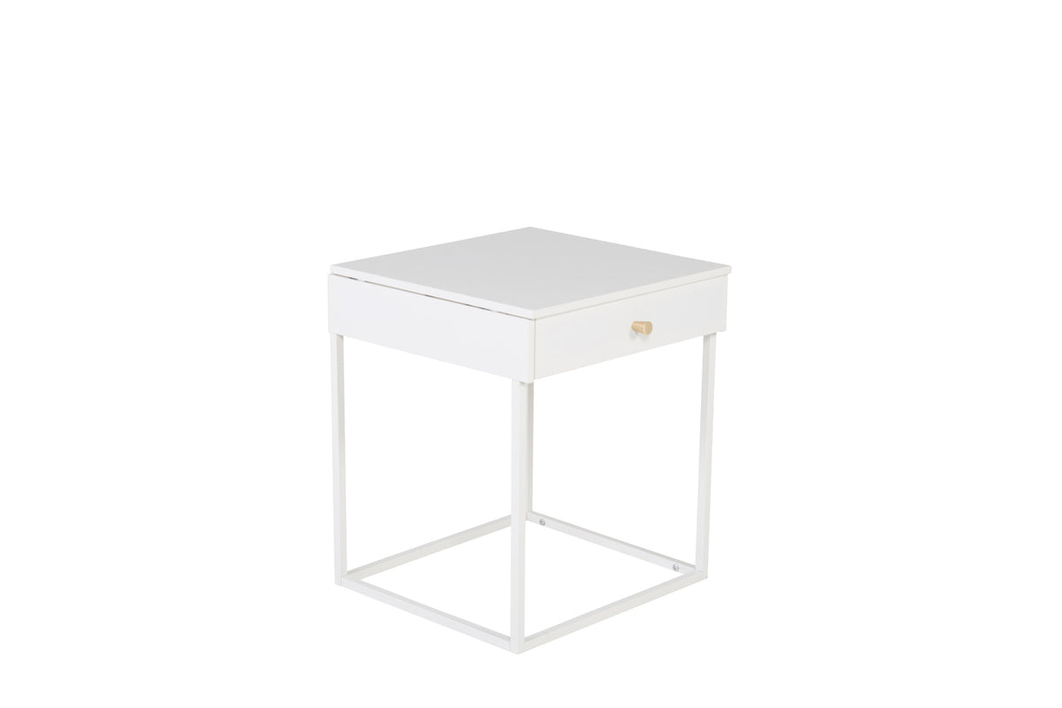 Bakal Bedside Table 43 x 41 White