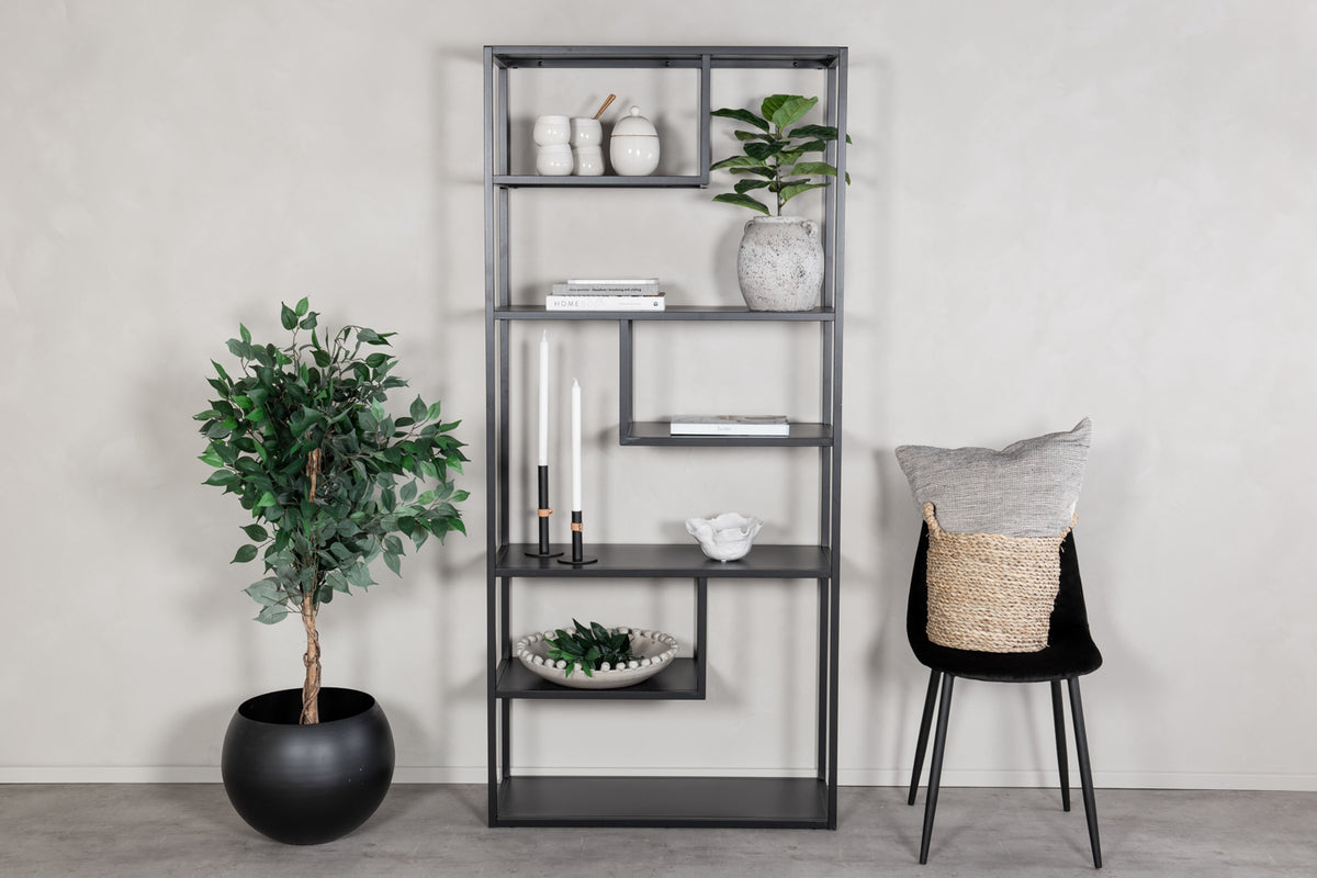 Staal Shelf 35 x 85 x 188 Black